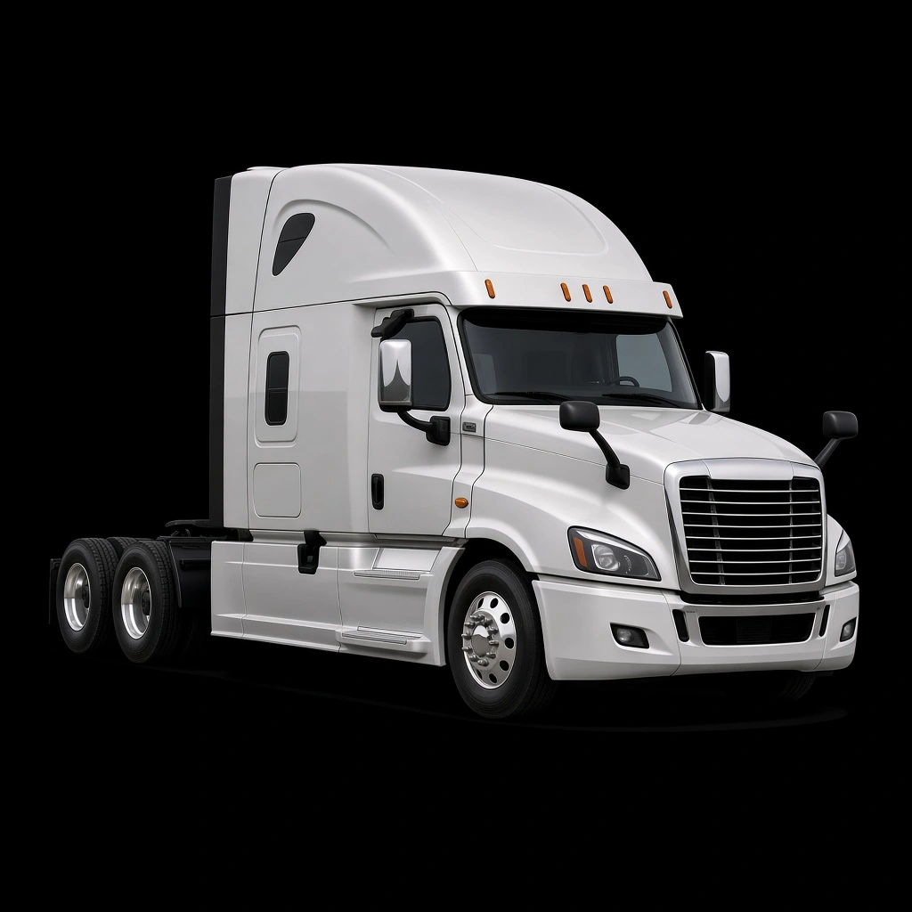 Sleeper cab semi-truck