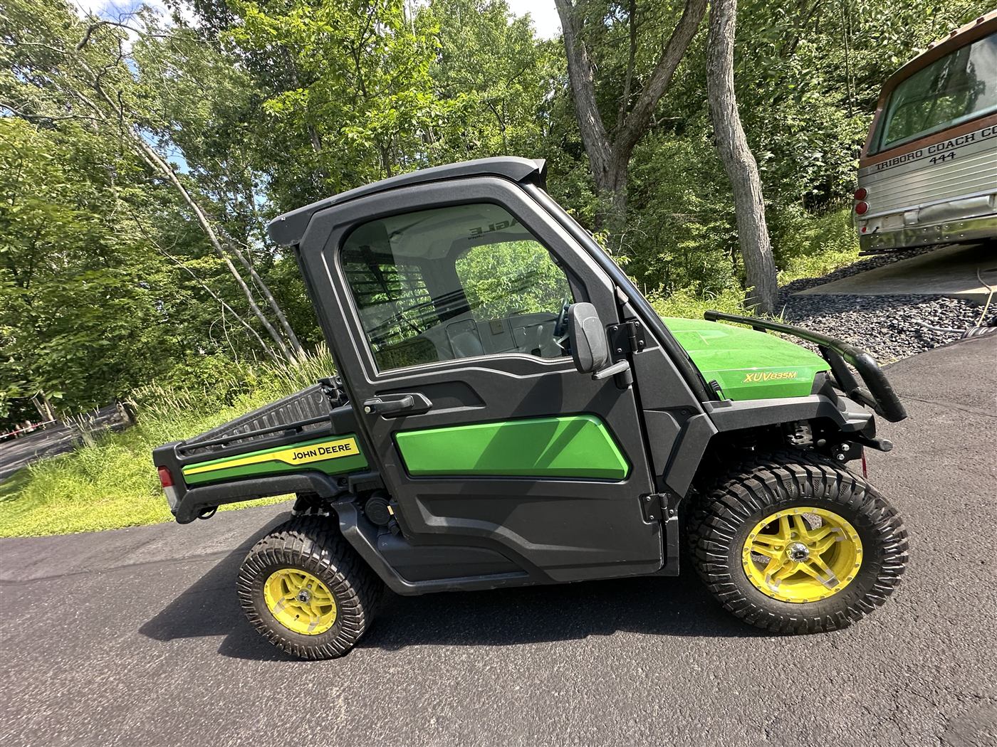 John Deere UTV after full exterior detailing