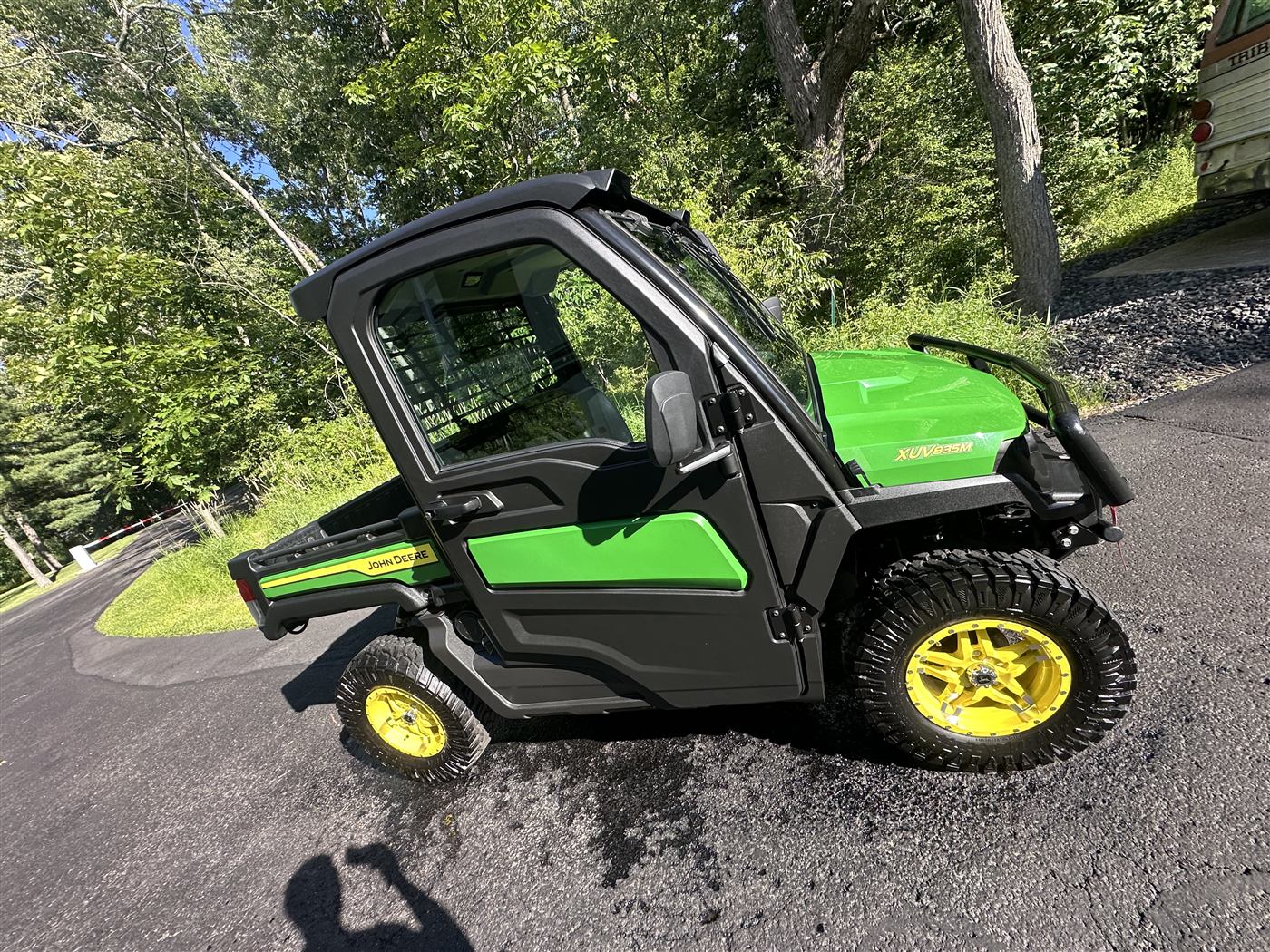 John Deere XUV after premium exterior detailing